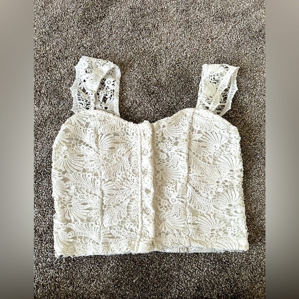 Lace Crop Top